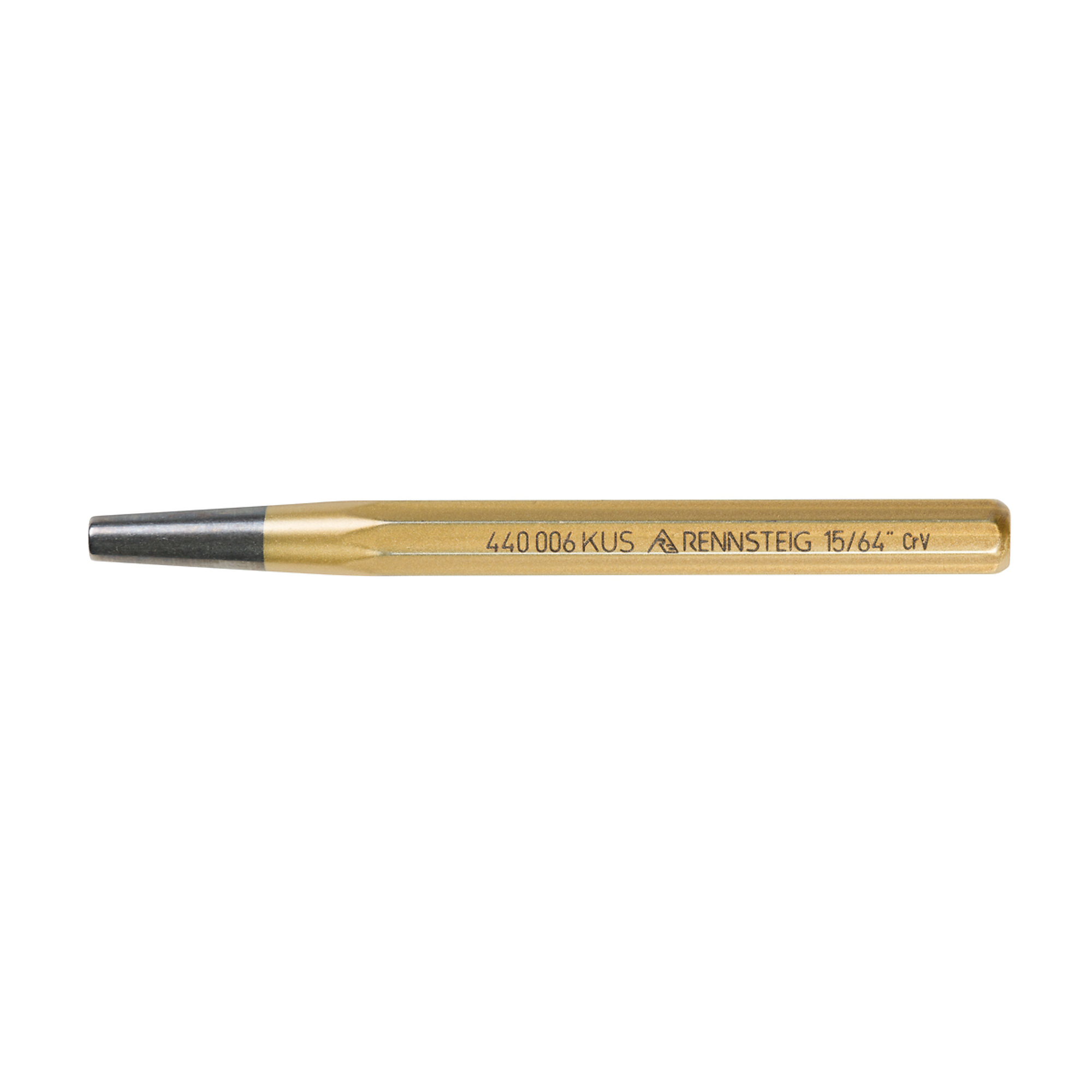 Knipex Rennsteig Taper Punch — 15/64in. x 4 3/4in., Chrome Vanadium Steel, Model# 9R 440 006 KUS